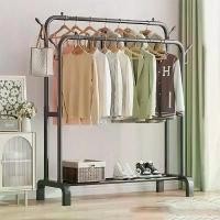 ราคา LightLoft แบบพกพา ราวตากผ้า ราวแขวนผ้า ราวตากเสื้อผ้า ราวมินิมอล บาร์เดี่ยว บาร์คู่ ราวแขวนผ้า+ชั้นวางของ รุ่น 2010/2011 (1731080845237848367)