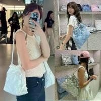 ราคา กระเป๋าสะพายไหล่มินิ คาร์ลิน ทเว่นเจ้าของตัวแทนซื้อเกาหลี กระเป๋าสะพายข้าง กระเป๋าคลาวด์ กระเป๋าสะพายข้าง ปักแนวทแยง ถุงขยะ กระเป๋าสะพายข้าง ทรง Biagonal ขนาดเล็ก ความจุมาก (1732117626865682887)