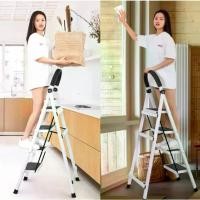 ราคา บันไดพับได้ 【ส่งจากไทย】บันได บันไดพับได้ บันไดอลูมิเนียม บันไดรับน้ำหนักได้150 KG 3ขั้น/4ขั้น/5ขั้น/6ขั้น/7ขั้น/8ขั้น บันได (1731331170207106599)
