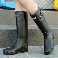 ราคา รองเท้าบูทกันฝนหัวเข็มขัด แฟชั่นสไตล์เกาหลี สำหรับผู้หญิง รองเท้าบูทกันฝนสูงถึงเข่า กันน้ำ กันลื่น ทนต่อการสึกหรอ รองเท้าบูทยาง รองเท้ายางผู้ใหญ่ รองเท้า บูท (1730075739677624458)