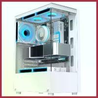 ราคา ShiyuanGshop EVESKY Panoramic room SE เคสคอมพิวเตอร์ เคสตั้งโต๊ะ เคสคอมพิวเตอร์กระจกนิรภัย ATX ด้านข้างสีขาว เคสคอมพิวเตอร์ตู้ปลาแบบไ แนะนำ (1730631178230598356)