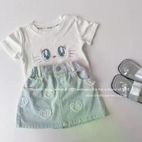 ราคา COCO ROOM เสื้อยืดเด็กผู้หญิง เสื้อทรงครอป ลายลูกกะตาวิ้งๆ แฟชั่นเด็ก(1583) (1731306408145028442)