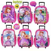 ราคา Kidsbags Kids Luggage 16 นิ้ว กระเป๋านักเรียน กระเป๋าเด็ก กระเป๋าเป้ล้อลาก กระเป๋าเป้สำหรับเด็ก ลายเจ้าหญิงโซเฟีย (1729659809082935484)