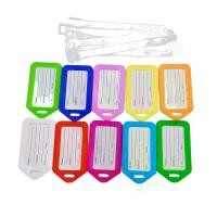 ราคา tag 15pcs ป้ายชื่อกระเป๋า+สายคล้อง ป้ายห้อยกระเป๋า ป้ายติดกระเป๋าเดินทาง luggage (1731212443276510692)