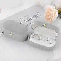 ราคา กล่องเก็บเครื่องประดับ วัสดุกำมะหยี่ กล่องใส่แหวน กล่องใส่เครื่องประดับ กล่องใส่แหวนคู่ (1730658423296986083)