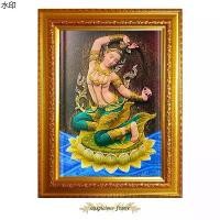 ราคา แนะนำ กรอบรูป มงคล พระแม่ธรณี มวยผม กรอบบูชา งานมงคล งานภาพโฟโต้ กรอบขนาด 28.5 ×37.0 เซนติเมตร (1731376599747758074)