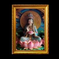 ราคา พระโพธิสัตว์ พระแม่กวนอิม ปางประทานพร พระมหาพระโพธิสัตว์ อวโลกิเตศวร กรอบรูป พร้อมบูชา (1729799411734907402)