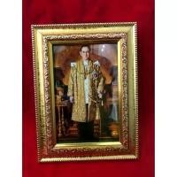 ราคา กรอบรูป ในหลวง ร.9 ทรงครองราช (ขนาด 4x6 นิ้ว) ขายดี (1731259642266748120)