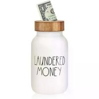 ราคา โถเหรียญธนาคาร, ตกแต่งห้องซักรีด, ของตกแต่งบ้านไร่ในประเทศแบบชนบท, โถเมสัน, พร้อมท็อปไม้, โถปลายเงินซักแห้งตลก, กระปุกออมสิน (1731489375897618123)