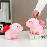 ราคา กระปุกออมสิน ดีไซน์หมูน้อยสร้างสรรค์ ลายดอกไม้ กระปุกออมสินกันกระแทกแมวมูลค่าสูง เหมาะสำหรับเงินฝากและถอน ธนาคารเด็ก ของขวัญสร้างสรรค์ (1731834863628422123)