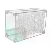 ราคา กล่องเก็บเงินใส, กล่องเก็บเงิน, กล่องติดตามเงินออม, 5000 เหรียญสหรัฐ, วัสดุอะครีลิคใส, พร้อมเคาน์เตอร์, กระปุกออมสิน, สำหรับเด็กและผู้ใหญ่, ของขวัญสำหรับเด็กชายและเด็กหญิง, การเก็บเงิน (17313705814975