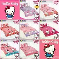 ราคา [7 ลายใหม่] TOTO ชุดผ้าปูที่นอน ผ้านวม คิตตี้ Hello Kitty 3.5ฟุต 5ฟุต 6ฟุต #Total โตโต้ ขายดีประจำเดือนนี้ (1731233106034984268)