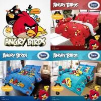 ราคา SATIN ชุดผ้าปูที่นอน แองกี้เบิร์ด Angry Birds #Total ซาติน ชุดเครื่องนอน ผ้าปู 5ฟุต 6ฟุต ผ้าปูที่นอน ผ้าปูเตียง ผ้านวม (1729622749389883721)