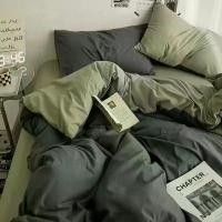 ราคา 4ชิ้น ผ้าปูที่นอน + ปลอกผ้านวม + ปลอกหมอน เตียงนอน สีสวย 3.5 ฟุต 4 ฟุต 5 ฟุต 6 ฟุต สินค้าขายดี (1731736324094198997)