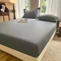ราคา [COD] ผ้าปูที่นอน ชุดผ้าปูที่นอน(ผ้าปูที่นอน1ผืน ปลอกหมอน2ใบ)ผ้าปูเตียงสีพื้น ผ้าปูรัดมุม 6ฟุต/5ฟุต/3.5ฟุต/3ฟุต ไม่หลุดง่าย นุ่ม รัดมุมรอบเตียง360องศา (1731301779946440405)