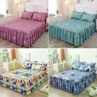 ราคา ผ้าปูที่นอน ปลอกหมอน ผ้าคลุมเตียง มีขนาด 6, 5 และ 3.5 ฟุต (1730705651609012442)