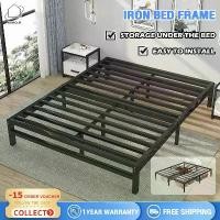 ราคา MIAO.H เตียง เตียงเหล็ก เตียงนอน โครงเตียงเหล็ก เตียงสไตล์โมเดิร์น 4 ฟุต 5 ฟุต 6 ฟุต (1731242138293470418)