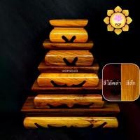 ราคา COD โต๊ะยอด โต๊ะหมู่บูชา ฐานพระ ไม้สัก ขาเตี้ย (1731306190298253106)