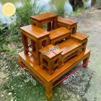 ราคา โต๊ะหมู่บูชา หมู่7(ขนาดเล็ก)โต๊ะหน้ากว้าง3นิ้ว (1729753064604076192)