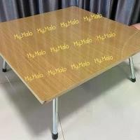 ราคา โต๊ะญี่ปุ่น โต๊ะพับ 75x75c.m. ลายไม้ ขาเหล็ก / ขาพลาสติก พับได้ (1729752151743498840)