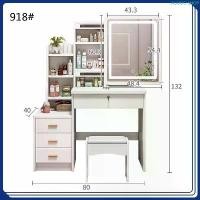 ราคา COD ส่งจากไทย โต๊ะเครื่องแป้ง ฟรีเก้าอี้ โต๊ะแต่งหน้า มินิมอล (1731489382646908813)