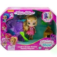 ราคา Fisher-Price Nickelodeon Shimmer & Shine โต๊ะเครื่องแป้ง Leah's Teenie Genies Vanity Playset ของแท้ (1729961292539463908)
