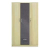 ราคา DELICATO ตู้เสื้อผ้า 3 บาน 120ซม. 2 ลิ้นชัก 120X55X185ซม. (1729706312832224114)