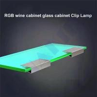 ราคา คลิปออนโคมไฟชั้นวางขอบกระจก, ไฟ LED RGB, ชุดโคมไฟกลางคืนภายใต้ตู้, ขนาดเล็ก, พร้อมรีโมทคอนโทรล, DC12V, เหมาะสำหรับตู้โชว์, ตู้, ตู้เสื้อผ้า (1731974277007706581)