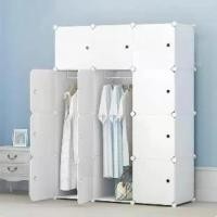 ราคา Gratz ตู้เสื้อผ้าพลาสติก ตู้เสื้อผ้า ตู้เสื้อผ้าพลาสติก ประกอบง่าย ความจุสูง ตู้เสื้อผ้าทนๆ ไม่มีกลิ่น เเข็งเเรง กันฝุ่น ตู้เสื้อผ้า wardrobe (1732243389818374210)