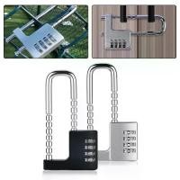 ราคา ตัวล็อครูปตัวยูแบบปรับได้, แม่กุญแจรหัสทางกายภาพ, สำหรับตู้เก็บเอกสาร, ตู้เสื้อผ้า, ประตู, ความสูง 117 มม., ติดตั้งง่าย, ทำจากเหล็กอัลลอยด์, 1x (1731592608070600117)