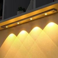 ราคา โคมไฟเซ็นเซอร์ LED, ไร้สาย, บางเฉียบ, ขับเคลื่อนโดย USB, เหมาะสำหรับตู้ครัว, ห้องนอน, ตู้เสื้อผ้า, ไฟในร่ม, ไฟกลางคืน, โคมไฟเซ็นเซอร์ (1731091519357553328)