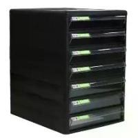 ราคา ตู้เอกสาร 7 ชั้น โครงดำลิ้นชักใส ONE TCB-7 (1730479373566446418)