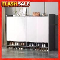 ราคา ตู้รองเท้า ตู้เก็บรองเท้า ตู้เก็บรองเท้ากันฝุ่น ชั้นวางรองเท้า ตู้วางรองเท้า ตู้ชั้นเก็บรองเท้า ตู้รองเท้าไม้ ปรับชั้นวางได้ (1731813244993766807)