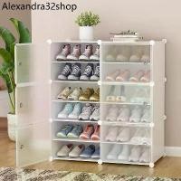 ราคา ❈กล่องรองเท้า PVC ชั้นวางรองเท้า พลาสติกแข็ง ตู้วางรองเท้า ตู้เก็บรองเท้า กันน้ำ♂ (1731981879201401532)