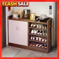 ราคา ชั้นวางรองเท้า shoes shelf ตู้เก็บรองเท้า ตู้รองเท้า ชั้นรองเท้า ตู้เก็บของ shoe rack ชั้นวางไม้ ตู้อเนกประสงค์ พร้อมชั้นวางของ (1729731003628620183)