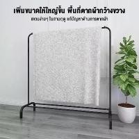 ราคา ราวตากผ้า ชั้นวางของ มินิมอล ใช้แขวนผ้าได้+มีชั้นวางของ ชั้นวางรองเท้า ราวตากผ้าเหล็ก ราวตากผ้า (1731107536964979465)