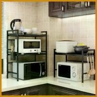 ราคา orthopshop ปัจจุบัน ชั้นวางไมโครเวฟ 1-2 ชั้น ชั้นวางเตาอบ ชั้นวางเตาอบไมโครเวฟ ชั้นวางของ ปรับยืดได้ 40-64 CM ปรับได้ความกว้างความสูงได้ สแตนเลส โลหะ (1730355931805879053)