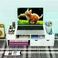 ราคา พร้อมส่ง ชั้นวางจอคอมพิวเตอร์ ชั้นวางของ ที่วางจอคอมคอมพิวเตอร์ (1731379901916218634)