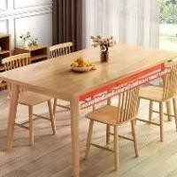 ราคา โต๊ะกินข้าว โต๊ะอาหารลายไม้ ไม้ยางพารา โต๊ะกินข้าว ไม้จริง100% โต๊ะทานข้าว ทำงาน อ่านหนังสือ โต๊ะ วาง ของ โต๊ะกลม มินิมอล นั่ง พื้น โต๊ะ นั่ง วินเทจ โต๊ะ เขียน หนังสือ โต๊ะ เขียน ญี่ปุ่น (173145475624