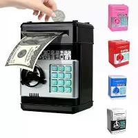 ราคา ตู้เซฟ ATM กล่องรหัสผ่าน, ธนาคารเงิน, สำหรับเด็ก, ธนาคารเงินออมเงินอัตโนมัติ, พร้อมเครื่องฝากเงิน, มีเสียงเพลง, ของเล่นธนาคาร (1731309363648431458)