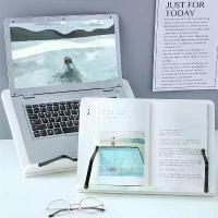 ราคา อ่านหนังสือ มัลติฟังก์ชั่ ที่วางหนังสือ ที่อ่านหนังสือ ชั้นวางหนังสือ ที่วางหนังสือสีขาว มีทั้งหมด 3 ขนาด C125 (1731288568179033952)