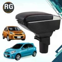 ราคา ที่พักแขน ท้าวแขน วางแขนในรถยนต์ ตรงรุ่น Nissan March วัสดุดี เนื้องานคุณภาพ (1731759370379102244)