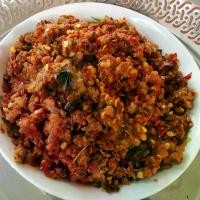 ราคา [ราคาส่ง!!]​{3​กิโลกรัม}️น้ำ​พริก​แมงดา​ปลา​ย่าง​อุทัยธานี​ร้าน​แม่​สมหมาย@​️อุทัยธานี​ (1729745398964390641)