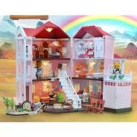 ราคา COD บ้านซิลวาเนียนสีชมพูหลังใหญ่ บ้านซิลวาเนียนหลังใหญ่ Anbeiya family บ้านหนู บ้านกระต่าย บ้านตุ๊กตา กล่องใหญ่คุ้มมาก (1731858980506469591)