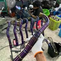 ราคา ค่อท่อไทเทเนียมแท้ 125 110 100 *สกรีนเป็นชื่อตัวเองได้ By.PLB เพชรอู่หลังบ้าน (เฉพาะคอท่อ) ท่อ (1731782617151604092)