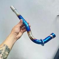 ราคา ท่อไอเสียไททาเนียม ขนาด 27 เหมาะสำหรับรถวิบากคลื่นขนาดเล็ก เช่น เวฟ 100 Zx Rs ดรีม คัพ 50 เวฟ 110 2017-2024 ท่อไอเสียแบบแขวนคอ (1731888349557458931)