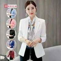 ราคา สูทผู้หญิง เสื้อสูทผู้หญิง สูทสีดำ เสื้อสูทสีขาว เสื้อสูทสีชมพู เสื้อสูทสีแดงหมู เสื้อสูทสีน้ำเงิน สูททำงาน สูทเข้ารูป (1729602804154796389)