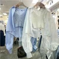 ราคา เสื้อสายเดี่ยว สูทสองชิ้น ดีไซน์สไตล์เกาหลีใหม่ เสื้อโค้ทเรียบหรู สูทผู้หญิง แฟชั่น (1731959430103075246)