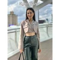 ราคา Kylie Blazer เบลเซอร์ทรงครึ่งตัว เสื้อคลุม เสื้อคลุมแขนยาวผู้หญิง เสื้อคลุมแฟชั่นผู้หญิง เสื้อยีนส์ผู้หญิง คาร์ดิแกน beming เสื้อคลุมผู้หญิง เสื้อ แจ็กเก็ตผู้หญิง sugar coat mos (1731522542149273832)