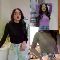 ราคา คอเต่าเซล เสื้อคอเต่า แขนยาว ผ้าเรย่อน เนื้อนิ่ม (1729475292161280181)